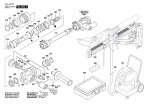 Bosch 0 601 188 703 Gdb 1600 De Diamond Drilling Machine 230 V / Eu Spare Parts